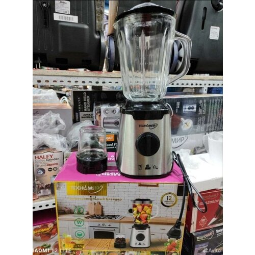 Стационарный Блендер Техномир ТН-219 черно-серый 450000₽