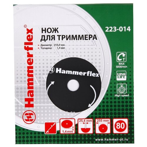 фото Нож/диск hammerflex 223-014 25.4 мм