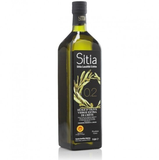 Масло оливковое Sitia Extra Virgin P.D.O. 0,2% 1 л