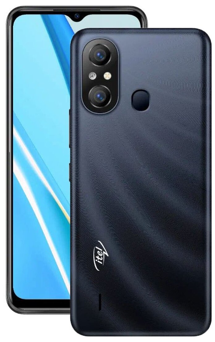 Смартфон Itel A49 2/32 ГБ, Dual nano SIM, чёрный