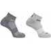 Носки Salomon, серый, 2 пары