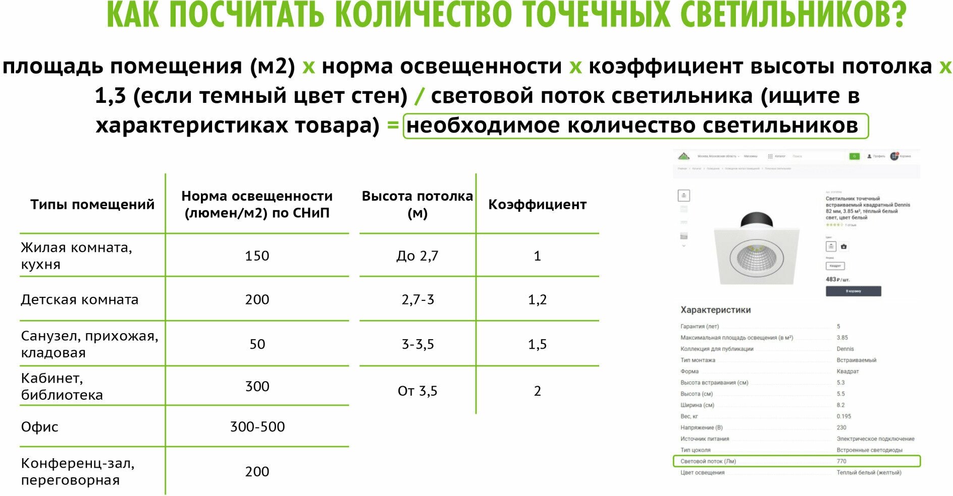 Светильник светодиодный встраиваемый 4000 KL 21A-5 4K черн.кв - фотография № 4