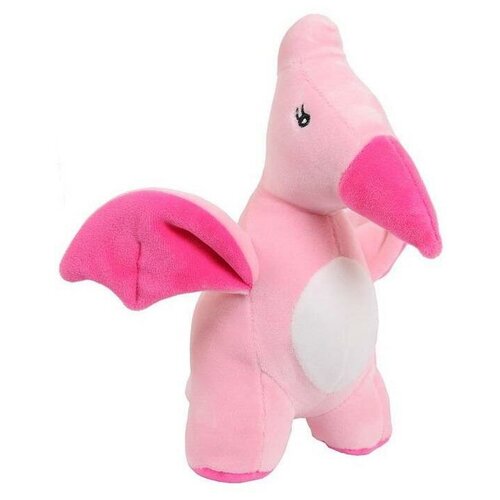 Мягкая игрушка Abtoys Dino Baby Динозаврик розовый, 19см мягкая игрушка abtoys dino baby динозаврик зеленый 20см