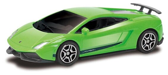 Машина металлическая RMZ City 1:64 Lamborghini Gallardo LP570-4 (зеленый) Uni-Fortune 344998S-GN