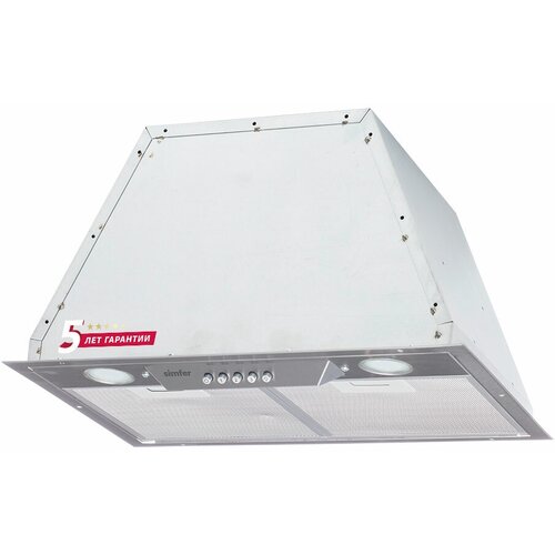 Встраиваемая вытяжка Simfer 8672SM ширина 50 см цвет серый 850000₽