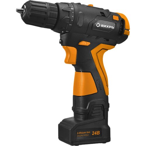 Дрель-шуруповерт аккумуляторная Вихрь ДА-24Л-2КБ 1556000₽