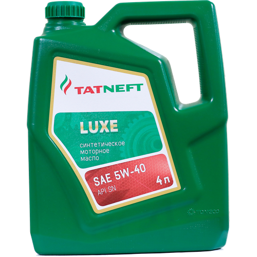 Синтетическое моторное масло Татнефть LUXE 5W40, 10 л, 9 кг, 1 шт