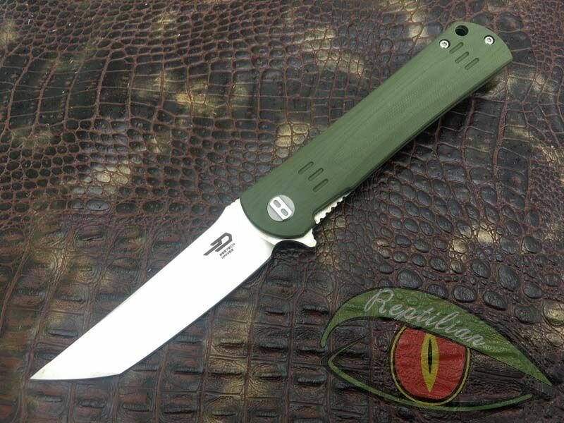 Складной нож Kendo сталь D2 Satin рукоять Army Green G10