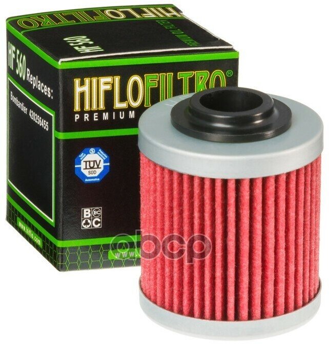 Фильтр Масляный Мото Hiflo filtro арт. 'HF560