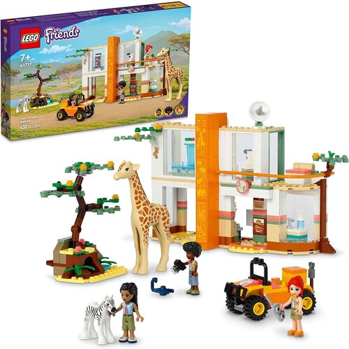 Конструктор Lego Friends Спасении дикой природы Мии - Lego [41717-L] конструктор lego city 60307 лагерь спасения дикой природы