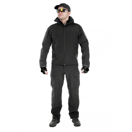 фото Тактический костюм мужской софтшелл (softshell) gongtex gunfighter до -10с цвет черный