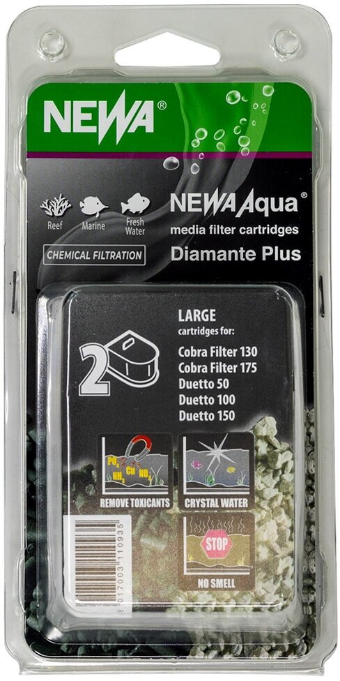 Картридж Aqua Diamante Plus Large для фильтра Cobra 130/175, Duetto 50/150/100 смесь 2 шт.