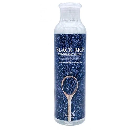 Тонер для лица с экстрактом черного риса Eco Branch Black Rice Hypoallergenic Skin Toner, 250 мл