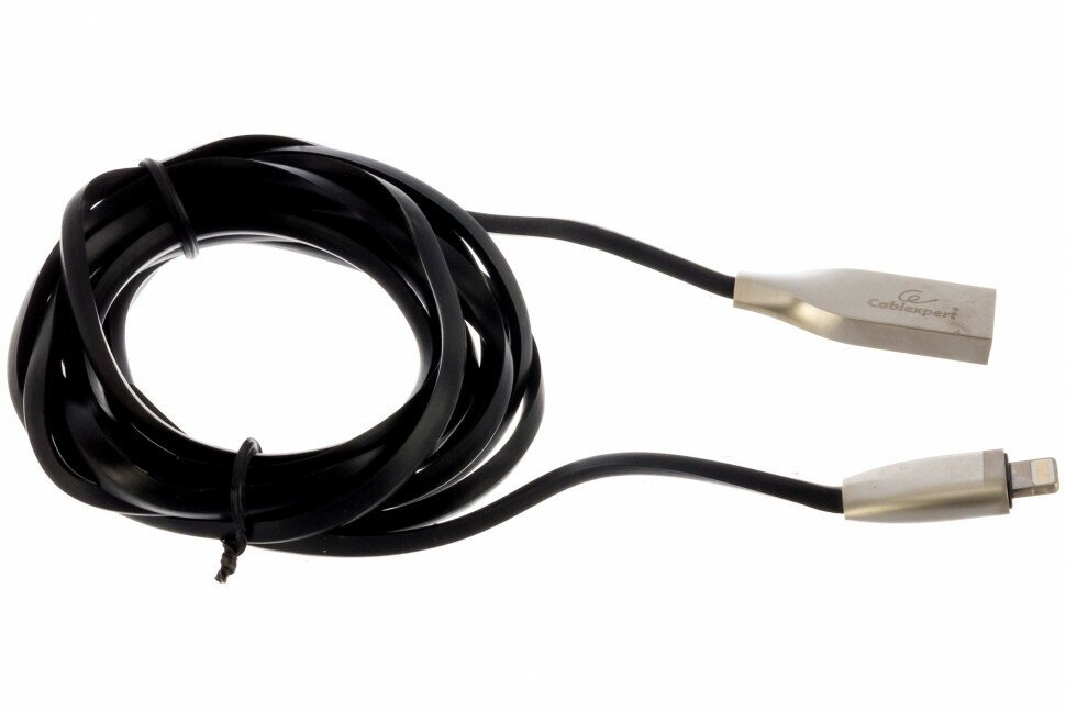 Кабель Cablexpert USB - Lightning (CC-G-APUSB01), 1 м, белый - фото №3