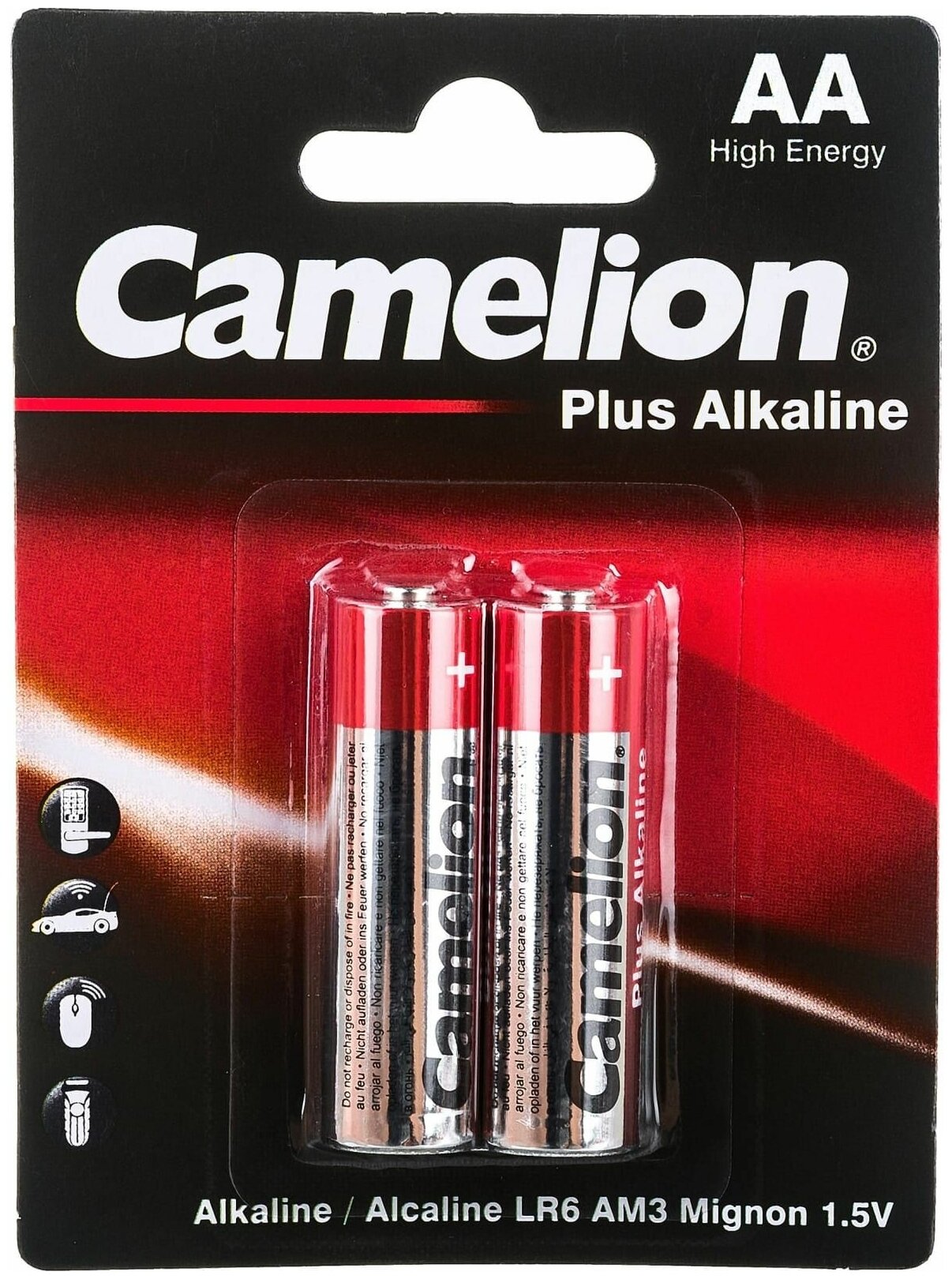 Элемент питания Camelion Plus Alkaline LR6-BP2 LR6 BL2 24шт