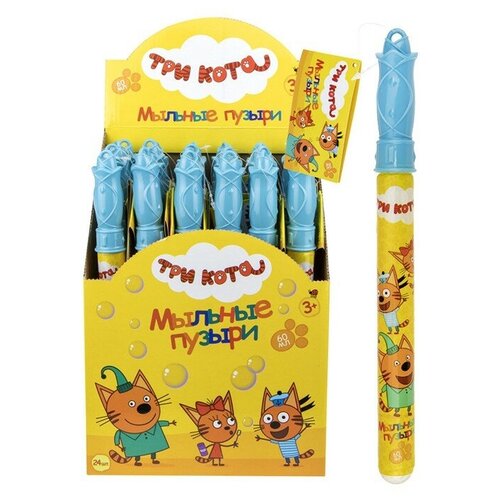 Мыльные пузыри Т17742 Три Кота 60мл 1Toy