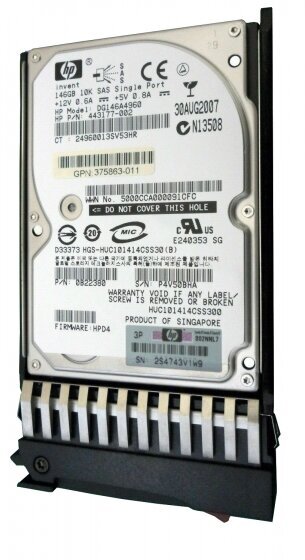 Жесткий диск HP 443177-002 146Gb SAS 2,5" HDD