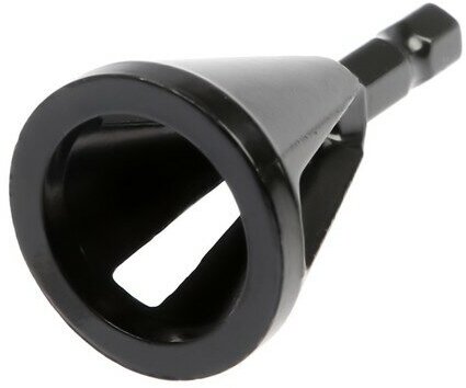 Насадка для шуруповерта тундра d=4-19 мм для снятия фаски на болтах шпильках трубах 9022544