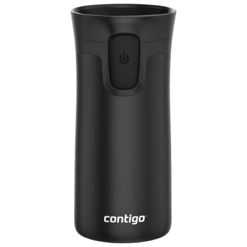 фото Термокружка pinnacle matte black чёрный матовый, 0.3 л contigo