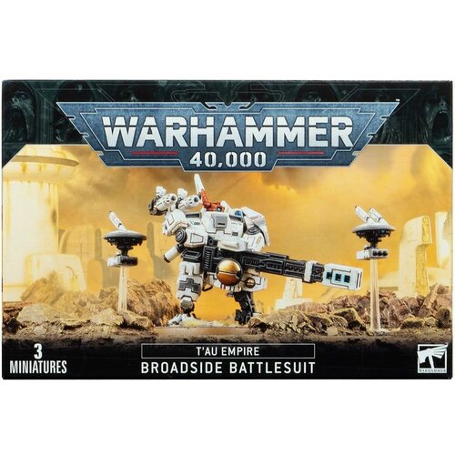 набор пластиковых моделей warhammer 40000 combat patrol tau empire Набор пластиковых моделей Warhammer 40000 Tau Empire XV88 Broadside Battlesuit