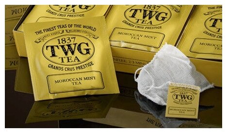 Чай в пакетиках TWG Moroccan Mint Tea 1 пакетик 2.5гр.