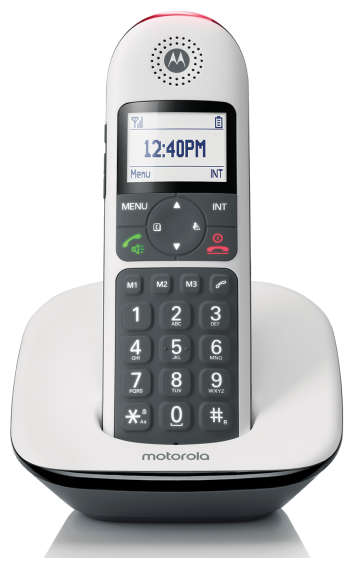 Радиотелефон Motorola Solutions Motorola DECT CD5001, белый