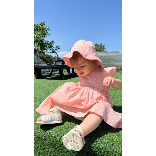 Платье с панамой и плавками