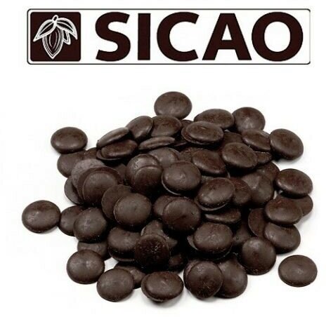 Темный шоколад Callebaut Sicao, Россия, 52,6%, Premium, 1 кг.