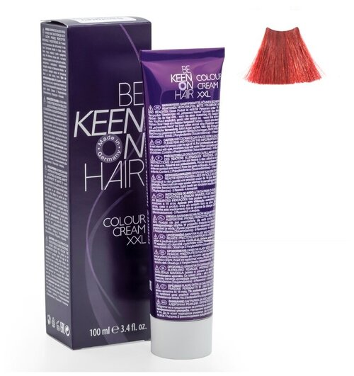 KEEN Be Keen on Hair крем-краска для волос XXL Colour Cream, 7.45 mittelblond kupfer-rot