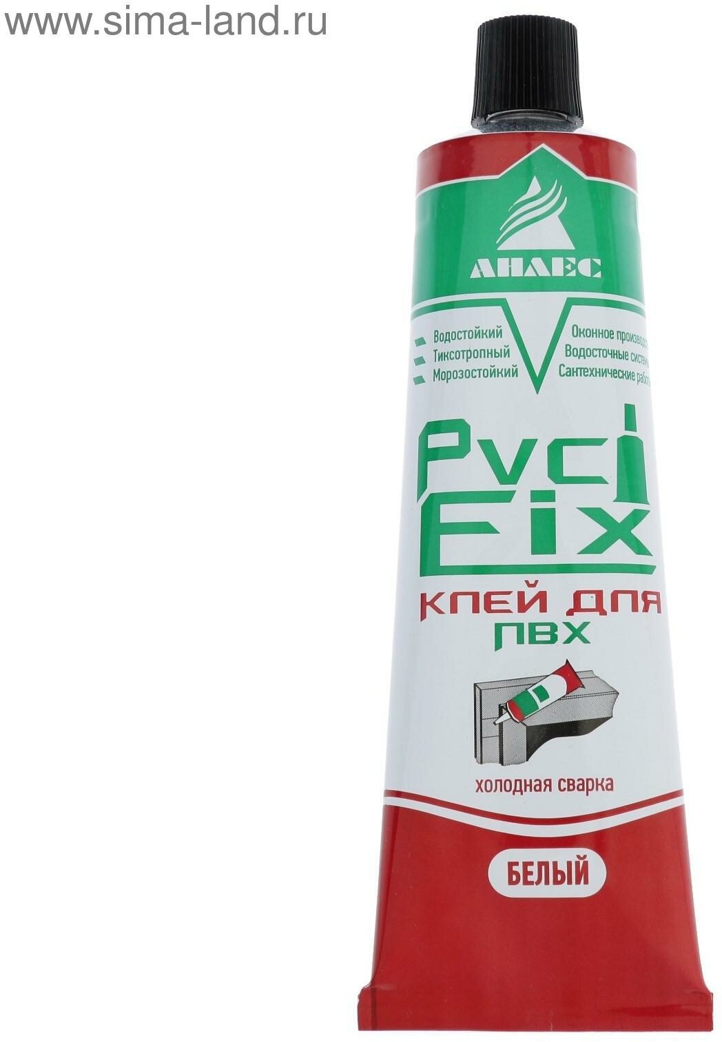 Клей PVC FIX, белый, для ПВХ, 150 мл