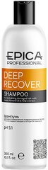 EPICA PROFESSIONAL Deep Recover Шампунь для поврежденных волос , с маслом сладкого миндаля и экстрактом ламинарии, 300 мл