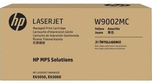 Тонер-картридж HP Yellow Managed LaserJet Toner Cartridge (W9002MC)