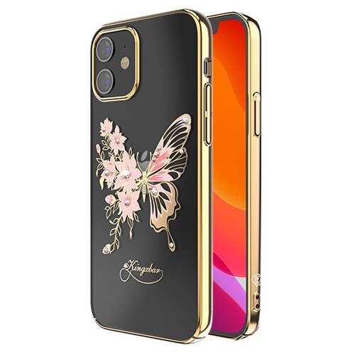 фото Чехол kingxbar butterfly для iphone 12 mini золотой