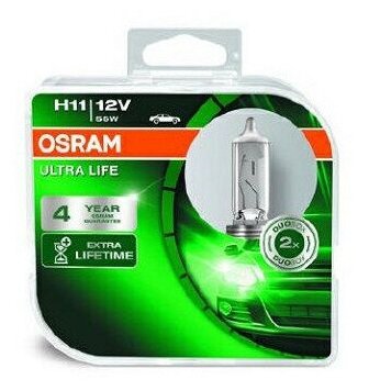Лампа двойная упаковка OSRAM 64211ULTHCB