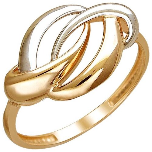 фото Эстет кольцо из красного золота 01к0112192р, размер 17.5