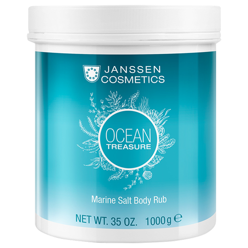 Janssen Ocean treasure Marine Salt Body Rub - Скраб-микродермабразия 