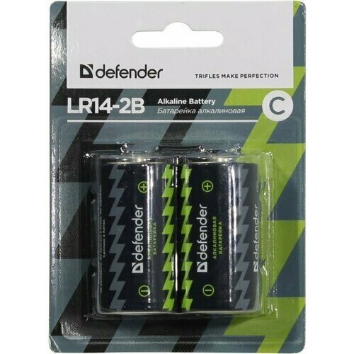Батарейки Defender LR14-2B C