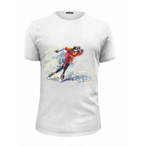 Термонаклейка на футболку (термоаппликация) Лыжи, Коньки, Спорт, Зима.