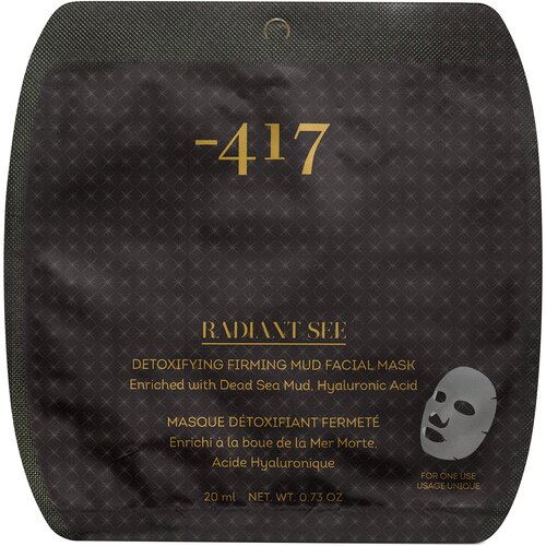 Minus 417 Detoxifying Firming Mud Facial Mask Детокс-маска для упругости кожи, грязевая, 20мл. minus 417 radian see detoxifying firming mud facial mask
