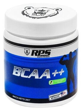 RPS Nutrition BCAA++ 200 гр., зеленое яблоко