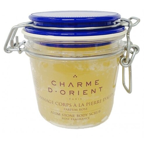 Charme D'Orient Скраб для тела квасцовый с ароматом розы, 300 г