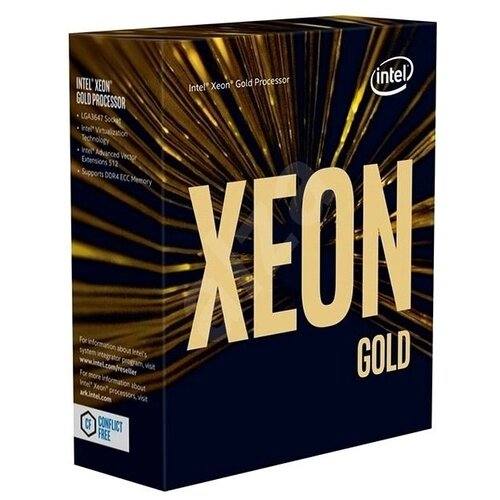 CPU Intel Xeon Gold 6226R (2.9GHz/22.00Mb/16cores) FC-LGA3647 ОЕМ, TDP 150W, up to 1Tb DDR4-2933, CD