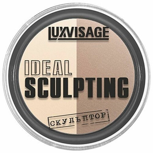 пудра скульптор для лица luxvisage тон 1 сливочная карамель Пудра-скульптор IDEAL SCULPTING тон 01