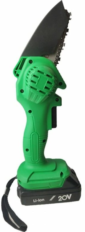 Пила цепная аккумуляторная ZITREK GreenSaw 20 (20В, 1,5Ач Li-ion аккум. 2шт, ЗУ) - фото №9