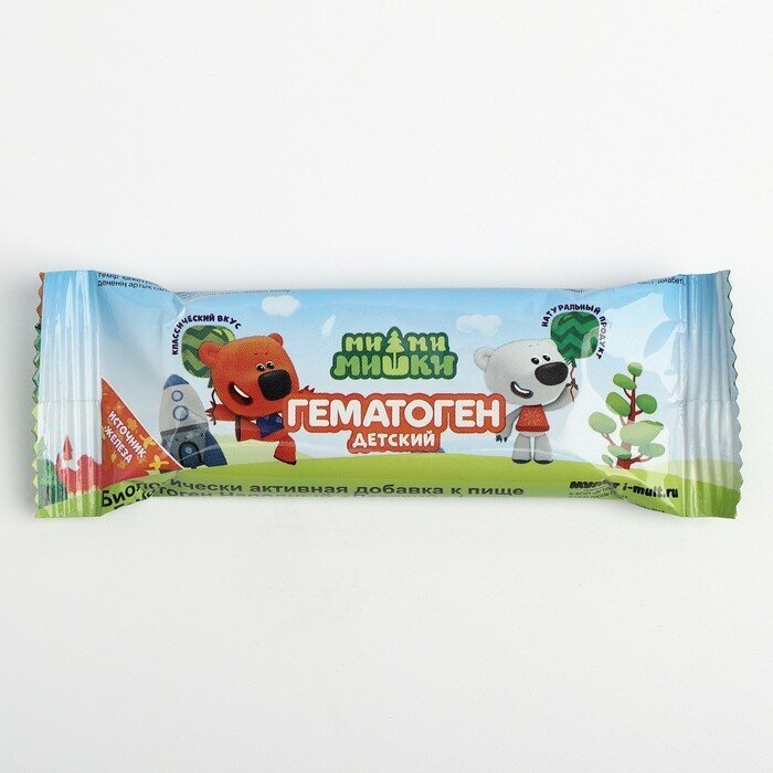 Гематоген детский Ми-Ми-Мишки, 40 г