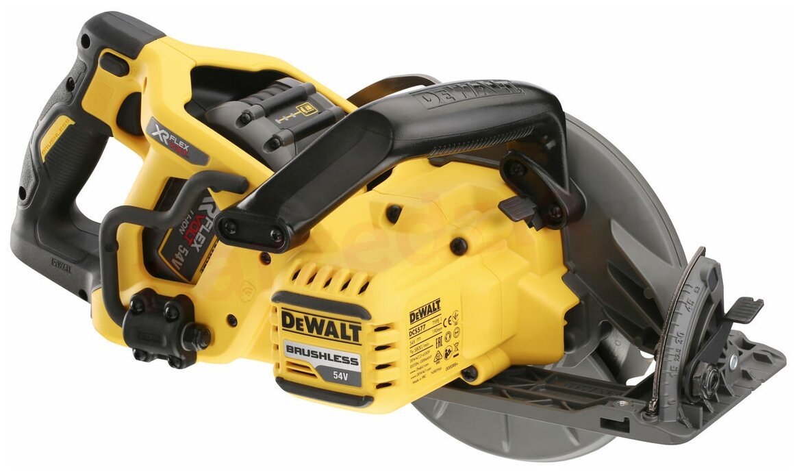 Пила дисковая аккумуляторная DeWalt DCS577N (без акк, без з/у) - фото №14