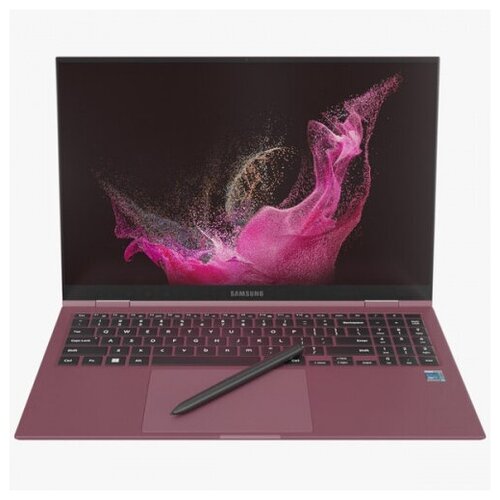 Ноутбук Samsung Ноутбук Samsung Galaxy Book2 Pro 360 15 950QED-KC1 Intel Core i7-1260P16Gb1024Gb SSD156 1920x1080 AMOLEDWin11 Burgundy 18499000₽