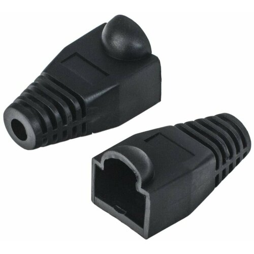 5bites US016-BK Колпачок для коннектора RJ45 черный, 100шт