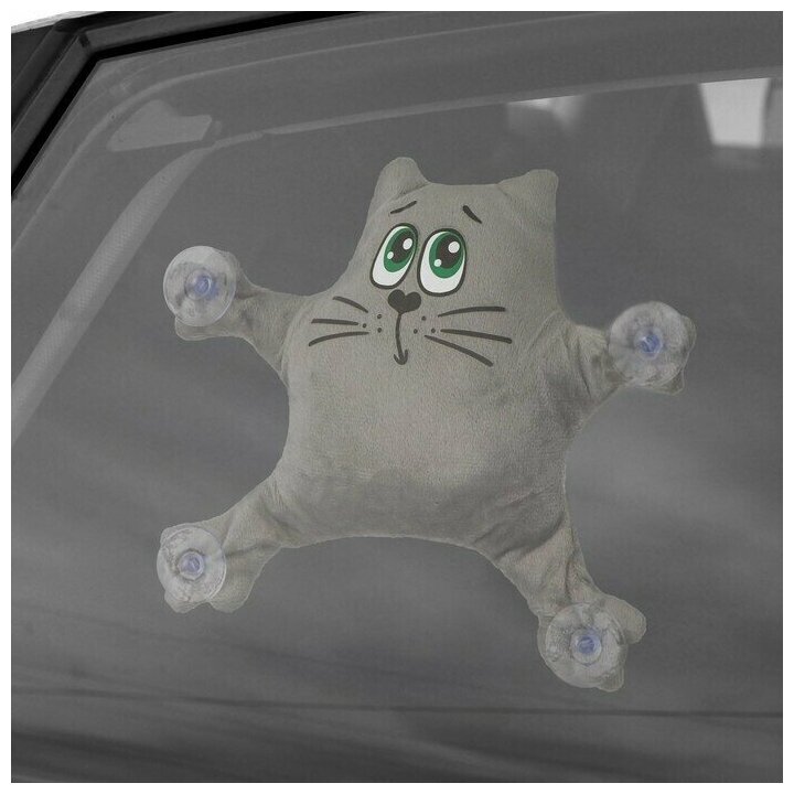 Milo toys Автоигрушка на присосках «Котик» цвета микс