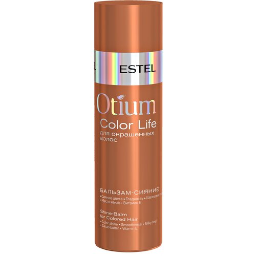 Деликатный бальзам Otium Color Life Estel для окрашенных волос 250мл estel набор otium color life шампунь 1 литр бальзам 1 литр 2 дозатора